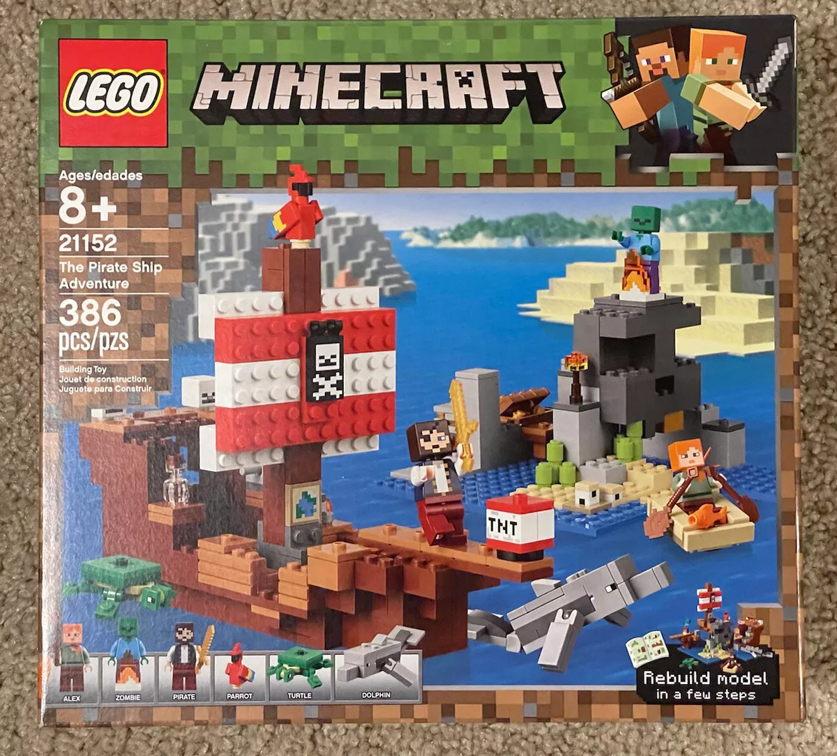 LEGO Minecraft The Ship Adventure - New Sealed | eBay