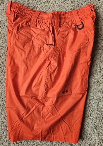 NEW Men's Size Large adidas Y-3 Ripstop Shorts HZ8816 Orange Authentic Rare - Picture 7 of 13