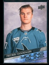 Fredrik Handemark YG RC 2020-21 Upper Deck #711 Rookie EX or Better
