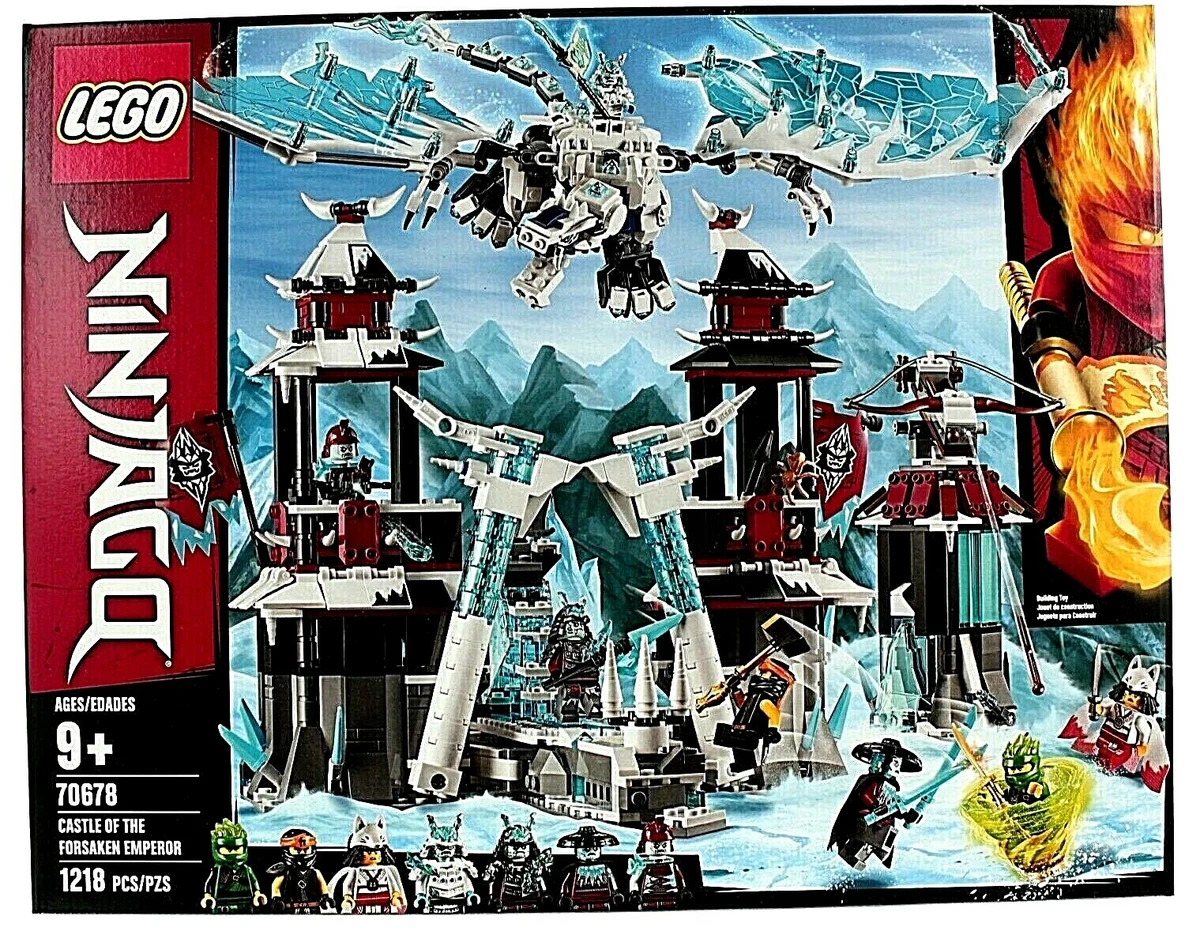 LEGO NINJAGO 70678 Castle of the Forsaken Emperor 1218pc Building Toy Set 673419302685 | eBay