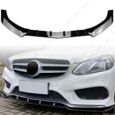 Car Front Bumper Spoiler Lip Kit For Mercedes Benz E Class W212 Sport 2013-2015