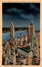 New York City, Federal Reserve Bank, Cities Service, Bank of Postcard