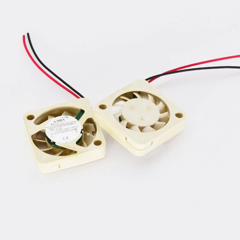 1pc ADDA AD01703HX04AB00 3.3V 0.1A 1703 1.7cm Mini DC Cooling Fan White - Image 3 of 4