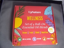 New UpNature Essential oils Roll On 4 pack Made In The USA 100 Natural