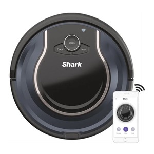 Shark-ION-ROBOT-App-Controlled-Robot-Vacuum-RV761-Black-Navy-Blue