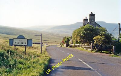 Foto 6x4 Ais Gill Moor: nordwärts am Gipfel auf der Straße B6259, 1991 Grisdale um 1991