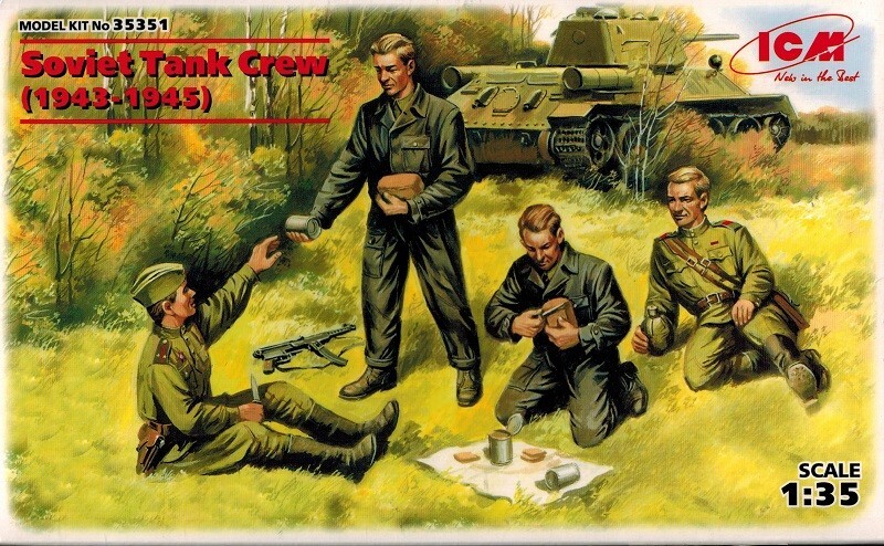 Trumpeter 1/35 Figurenset – Sowjetische Soldaten In Afghanistan, Modellbau