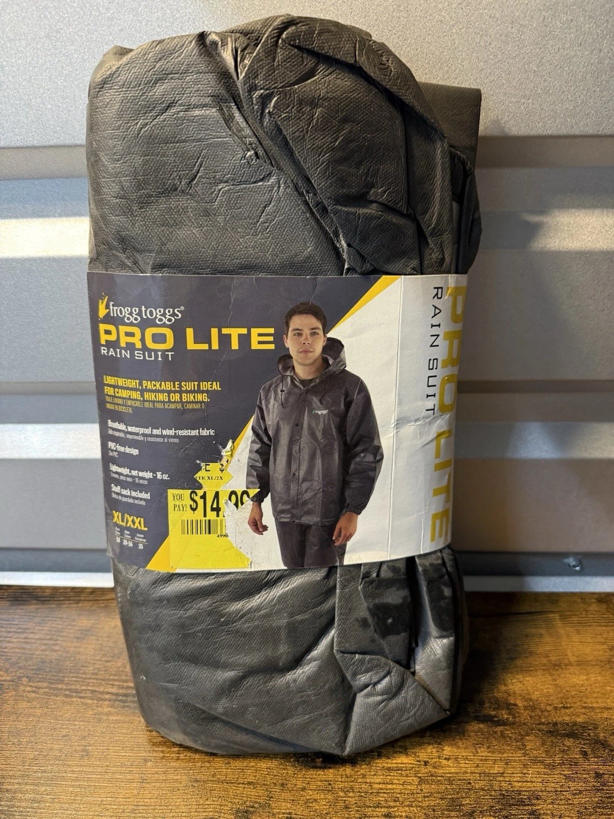 Frogg Toggs Pro Lite Rain Suit Mens XL/XXL Lightweight Packable Waterproof NWT
Opens in a new window