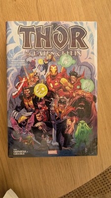 Thor by Cates & Klein Omnibus HC DM Variant Team-Up Cover - Donny Cates MINT