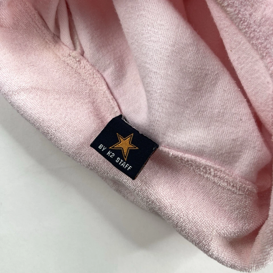 De Colección Y2K K2 K-Girls Rosa Terry Toalla Polo Camiseta Bebé Talla Pequeña K2 Surf Euro Foto 4 de 4