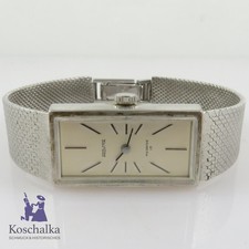 Vintage PROVITA 925er Silber Damen Armbanduhr, Mechanisch (E4952)