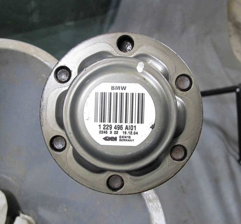 Eje trasero derecho BMW E46 serie 3 Z4 eje de salida CV 31 mm 1999-2006 OEM Foto 3 de 3