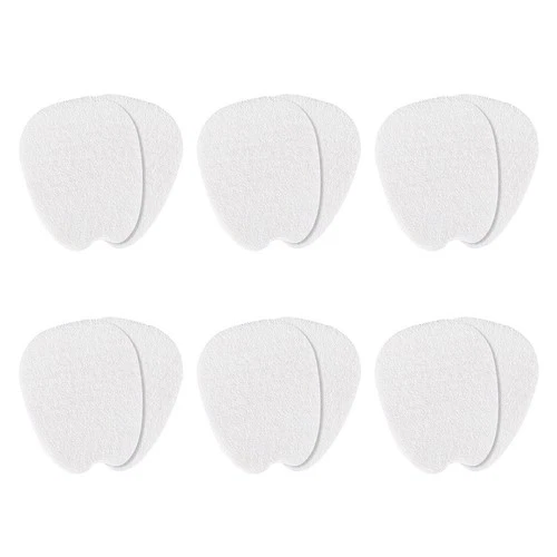 6 Pairs Lint Metatarsal Pads Shoe Inserts Lint Forefoot Pads Shoe Tongue Patch