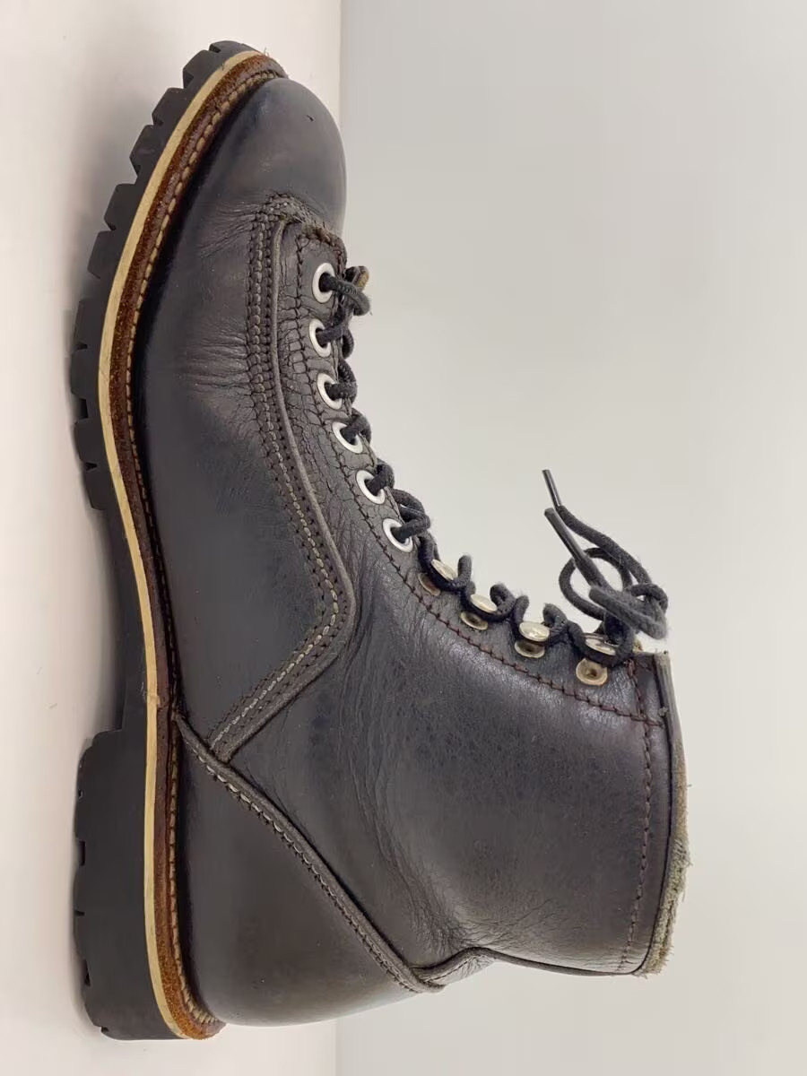Lone Wolf Boots Lace Up Boots Blk Leather Leather Wear Reduced