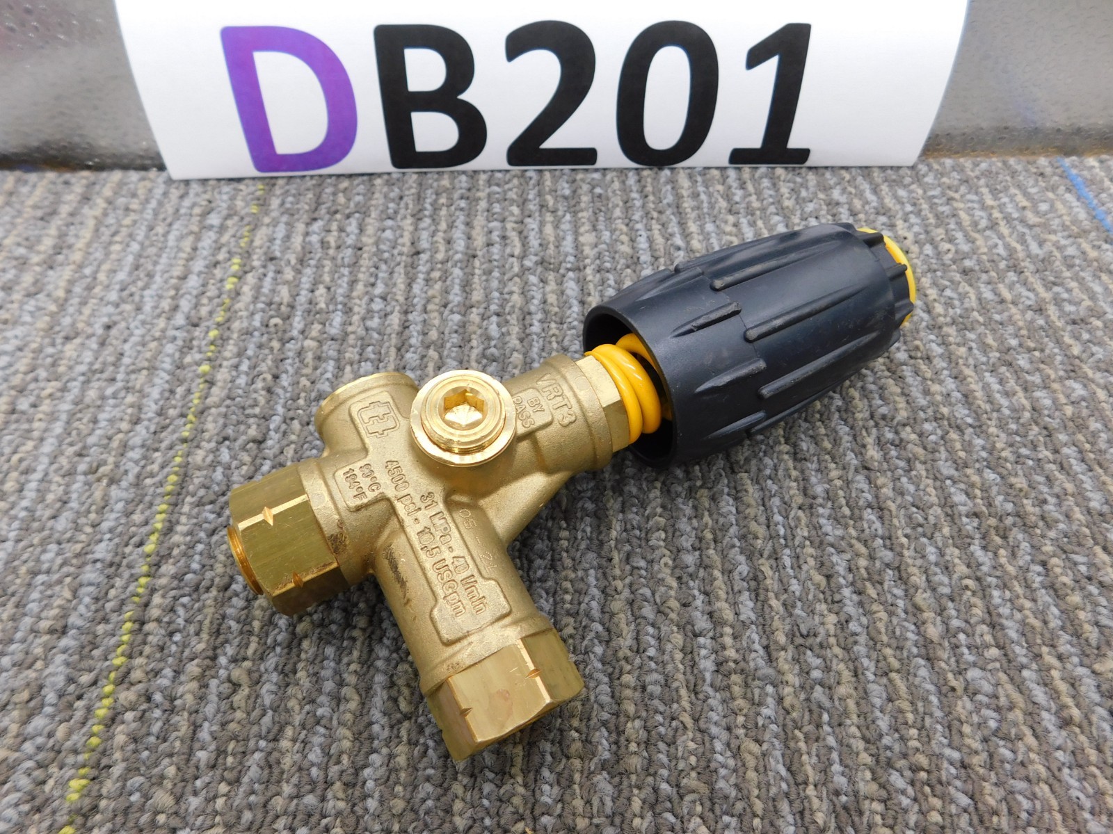NEW OEM Annovi Reverberi 4500 PSI Unloader Valve Adjustable VRT3-310 (SEE DESC)