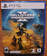 HELLDIVERS II Sony PlayStation 5 COMPLETE TESTED Cooperative Shooter PS5 2 CIB