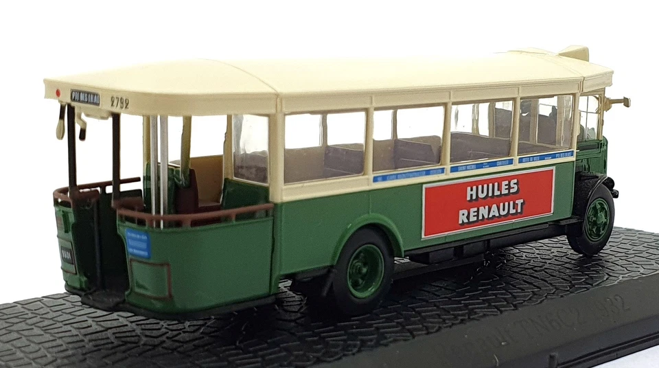 Atlas Editions 1/72 Scale 7 163 133 - 1932 Renault TN6C2 - Green/Cream - Image 2 of 4