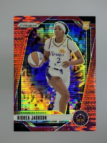 🏀 RICKEA JACKSON 2024-25 PRIZM WNBA ROOKIE RED PULSAR RC /299