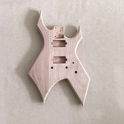 6 Six String DIY Electric Guitar Kit Genuine Mahogany BD Rosewood FretB Bolt On — photo 4