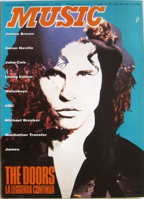 MUSIC 140 1991 Doors John Cale ABC Waterboys James Brown Living Colour Neville