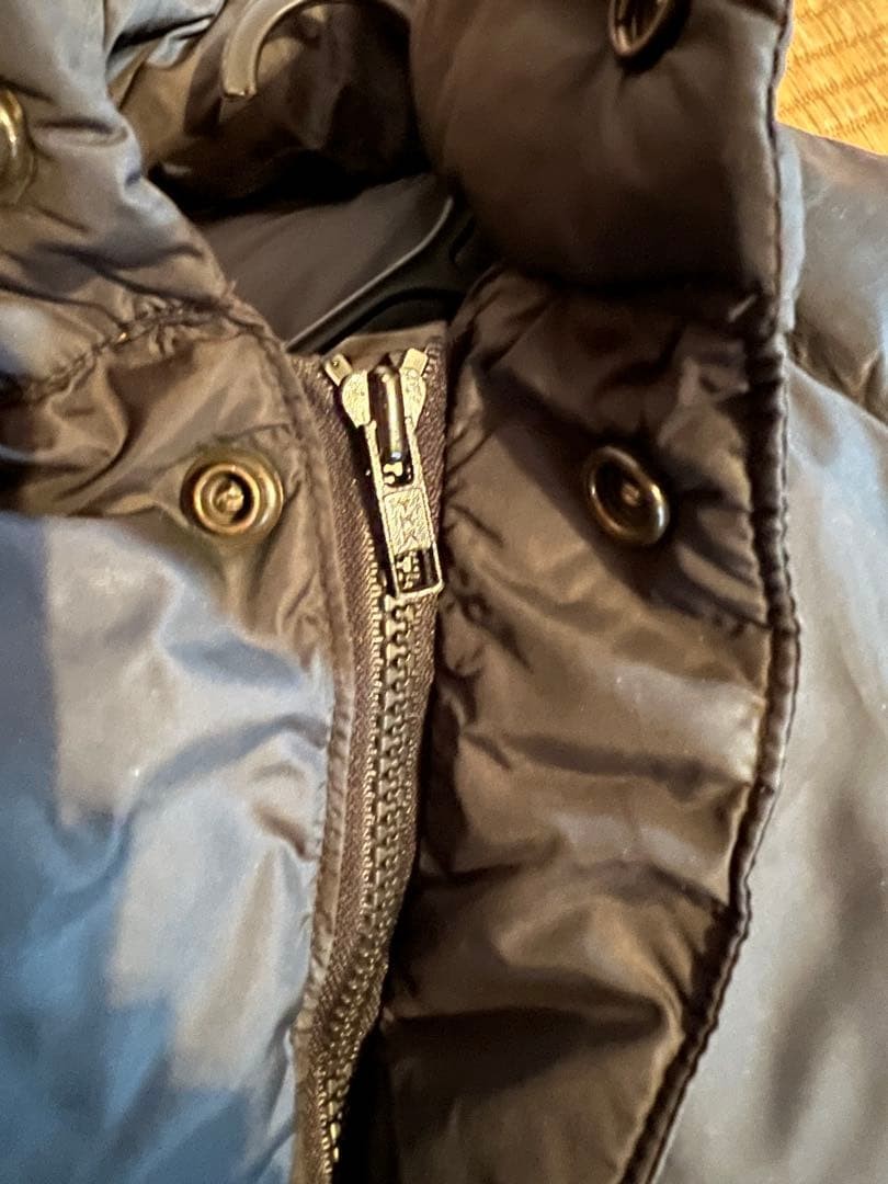 Schott leather switching down jacket - image 4