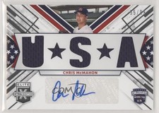2019 Panini Elite Extra Edition Black 55/99 Chris McMahon #USMS-CM Auto 0g4