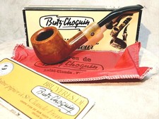 Butz-Choquin Carmargue 1509 Acrylic Mount Pot Tobacco Pipe W/Box & Sleeve France