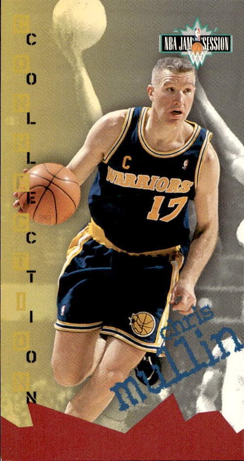 Figurina NBA Jam Session Fleer 1995/96 # 36 Chris Mullin Golden State Warriors
