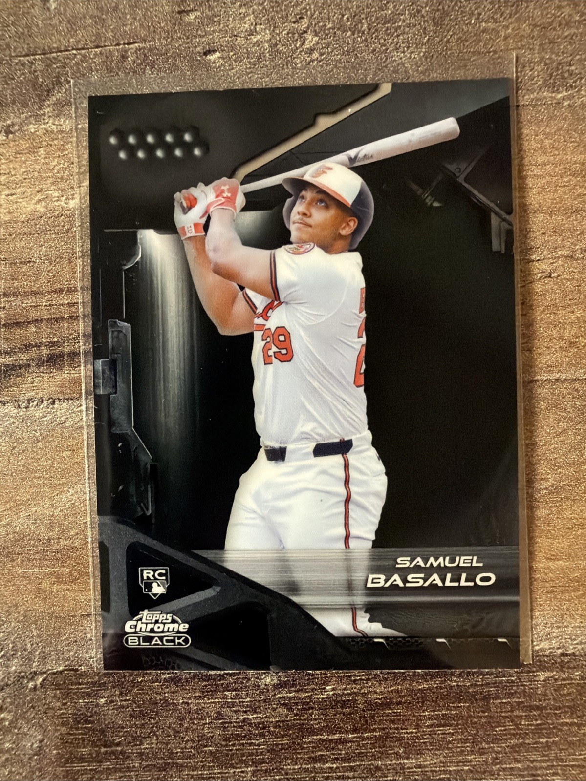 2026 Topps Chrome Black - Samuel Basallo #41 Baltimore Orioles (RC)