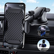 Universal Car Phone Holder Upgraded 360  Rotatable for Dashboard, Windshield  A