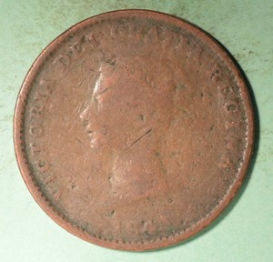 1843 New Brunswick Half Penny Token for sale | eBay