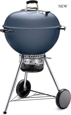 Weber Master-Touch 22'' Charcoal Grill, Slate Blue, NEW