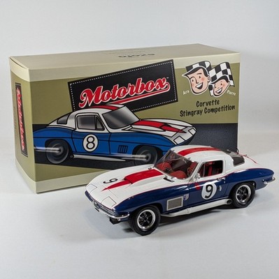 Exoto Motorbox 1/18 Corvette C2 Stingray Le Mans #9 Dana Chevrolette MIB