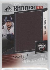 2023-24 Upper Deck SP Game Used Banner Year Stadium Series Erik Gustafsson 1d4