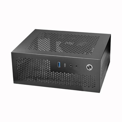 A09 Black Typec(10g)+USB3.0 Black Mini-ITX 0.8mm SPCC Desktop Computer Case F...