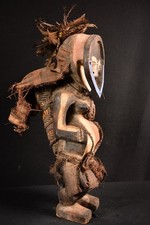 Afrikanische Grosse Kwele Figur / Figure DR Kongo Africa Afrika Afrique 2512