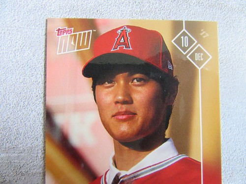 2017, 2019 & 2021 TOPPS - SHOHEI OHTANI - Nos. OS-80, HW16, T52-43 & 367 4 CARDS - Picture 3 of 21