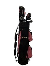 Used PowerBilt Pro Power Complete Golf Set with Driver, Irons, Putter, Bag