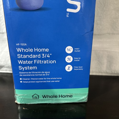 System Standarization Culligan HF 150A Whole Home Standard 3/4 In Water Filtration System New ...