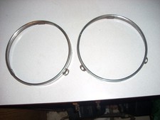 1946 1947 1948 Plymouth Dodge Chrysler Desoto Headlight Retaining Rings Set