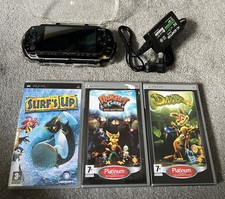 Playstation PSP-1003? (see Pics) Console With Charger, Games & Protector