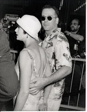 Bruce Willis Demi Moore 7x9 original photo #X1513