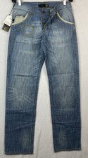 Vintage Y2K Just Cavalli Straight Button Fly Jeans Size 31 33x34 Very Rare NEW