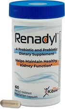 Renadyl Kidney Probiotic Supplement | Urea, Creatinine, & Uric Acid Support 60