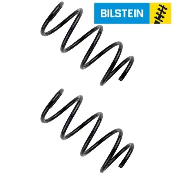 2X Fahrwerksfeder Bilstein 37-309336 2 Federn Satz Federnsatz FüR Audi-image