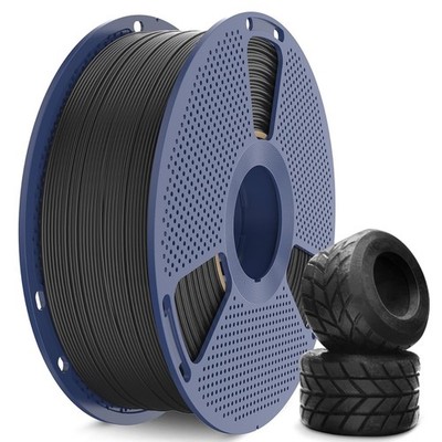 SUNLU 1KG TPU(95A) Black 3D Printer Filament 1.75mm TPU 1KG For FDM 3D Printers