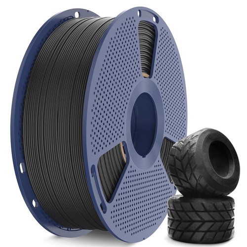 SUNLU 1KG TPU(95A) Black 3D Printer Filament 1.75mm TPU 1KG For FDM 3D Printers