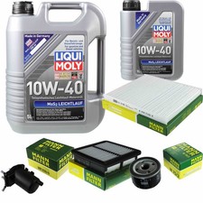 INSPEKTIONSKIT FILTER LIQUI MOLY ÖL 6L 10W-40 für Suzuki Jimny FJ 1.5 DDiS 4x4
