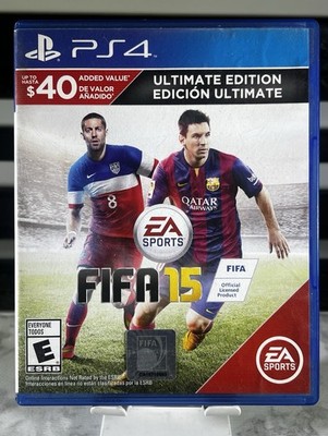 FIFA 15 (PS4) 2019 (Disc only)  EA Sports PlayStation 4   Complete CIB   Tested
