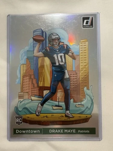 2024 Panini Donruss - Downtown! Drake Maye #13 Oversized (RC)